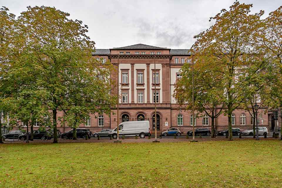 Altes Landgericht am Mathildenplatz in Darmstadt